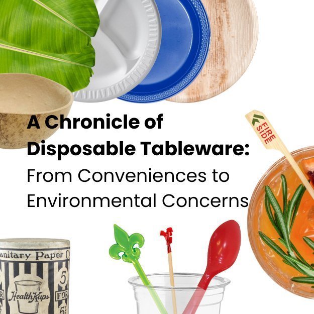 A Chronicle of Disposable Tableware: From Conveniences to Environmental Concerns - Pick On Us, LLC