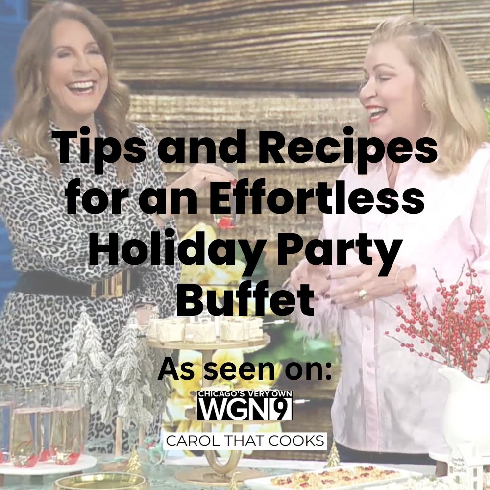 Tips and Recipes for an Effortless Holiday Party Buffet โ Pick On Us, LLC