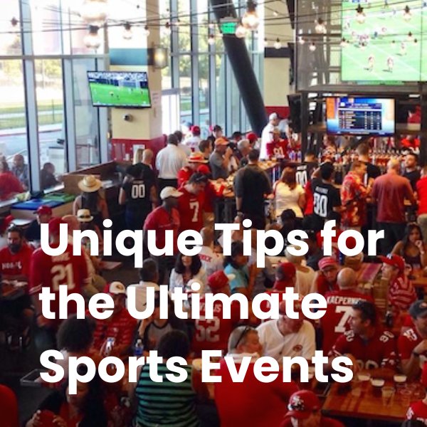 Unique Tips for the Ultimate Sports Events - Pick On Us, LLC