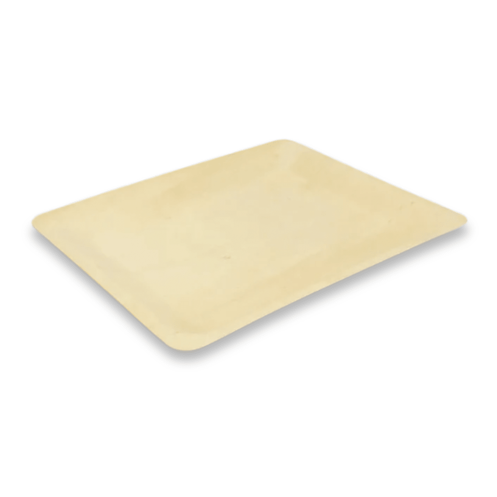 10.4"x 8.5" Rectangle Wooden Plate - Pick On Us, LLC