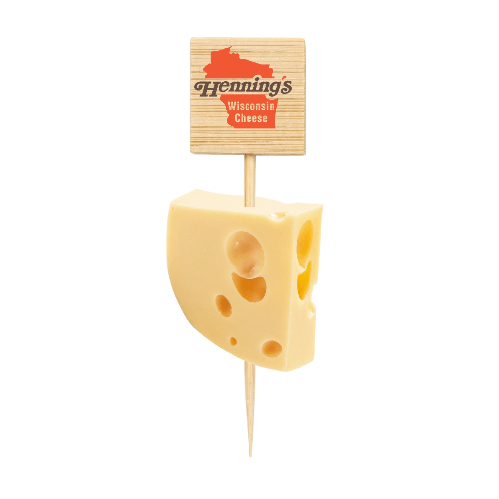 3.5 inch Custom Toothpick - Square Top Double Sided Printing - Pick On Us, LLC