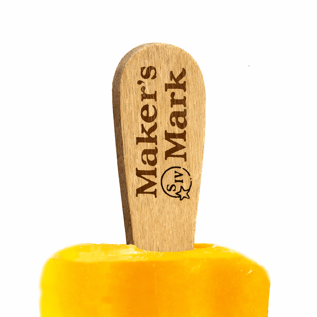 3.75 inch bow tie Custom Popsicle Sticks - Laser Engraved Double Sided - Pick On Us, LLC
