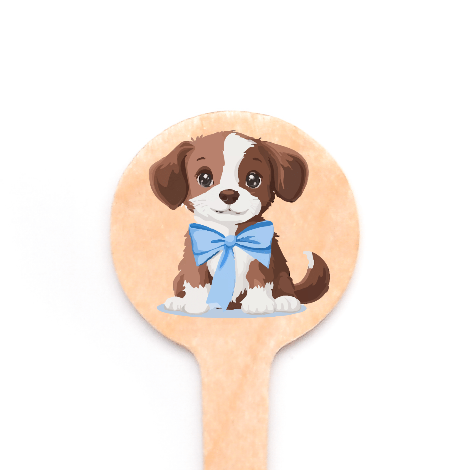 4 inch Custom Pet Photo Cupcake Toppers - Round Top ( Pointy ) - Pick On Us, LLC