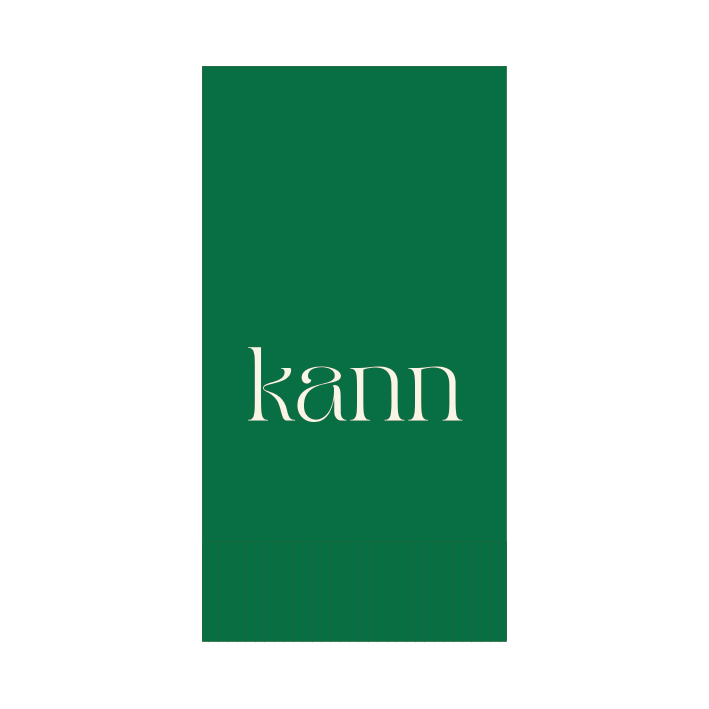 Custom Dinner Napkins - Hunter Green