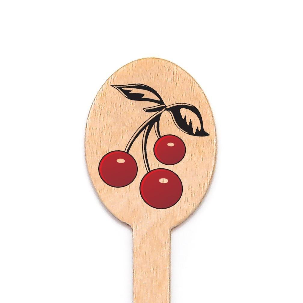 5 inch Custom Drink Stirrers - Oval Top - Color Printing - Pick On Us, LLC