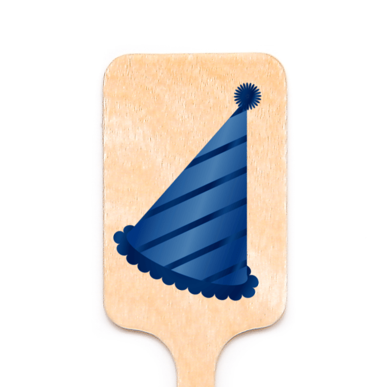 6.25 inch Custom Birthday Cake Toppers - Rectangle Top - Color Printing - Pick On Us, LLC