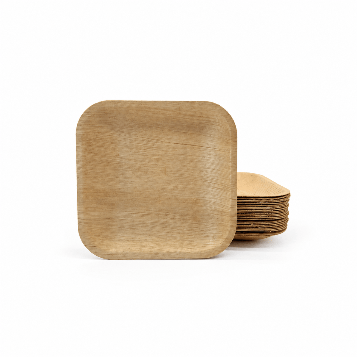 6"x 6" Signature Square Wooden Plate - Pick On Us, LLC