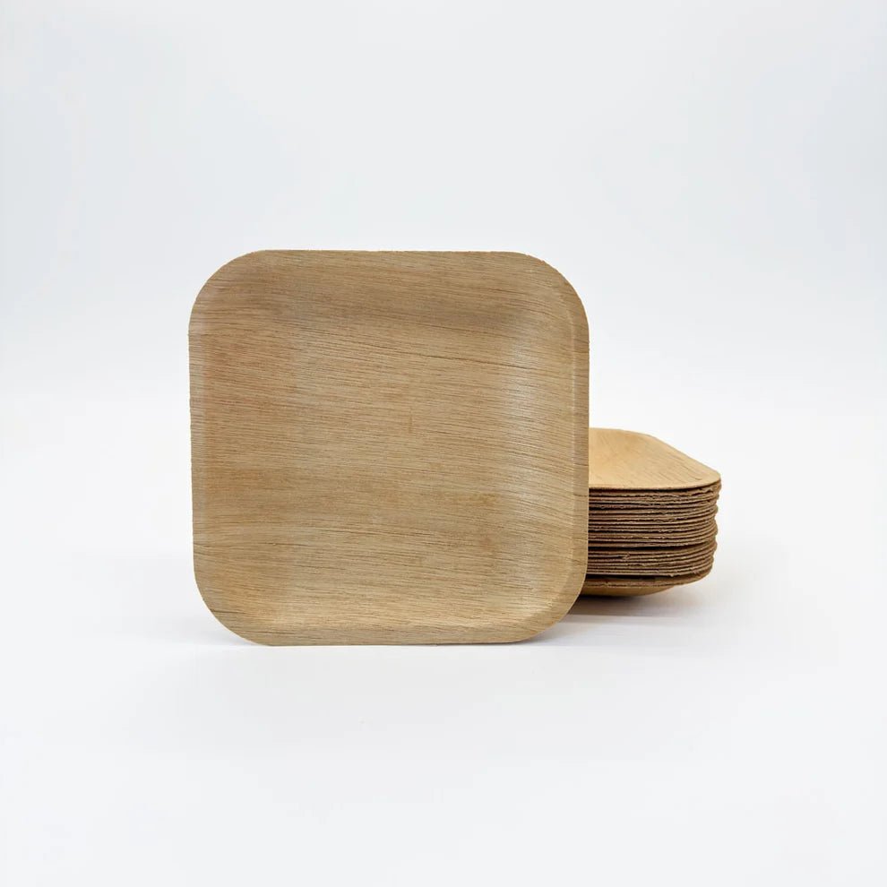 6"x 6" Signature Square Wooden Plate - Pick On Us, LLC