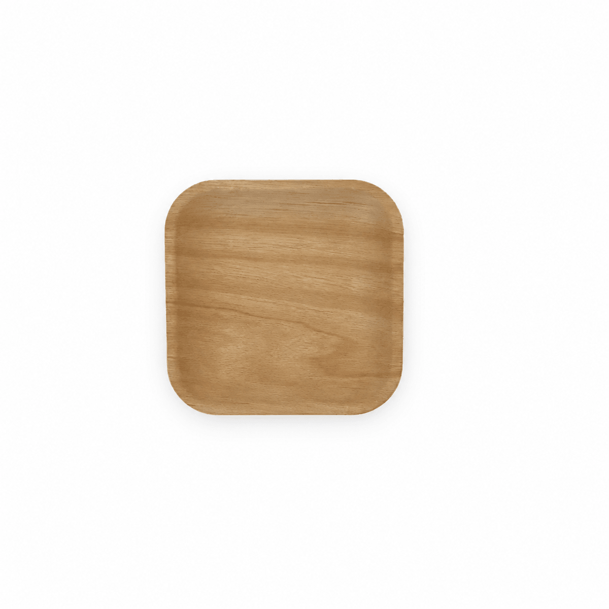 6"x 6" Signature Square Wooden Plate - Pick On Us, LLC