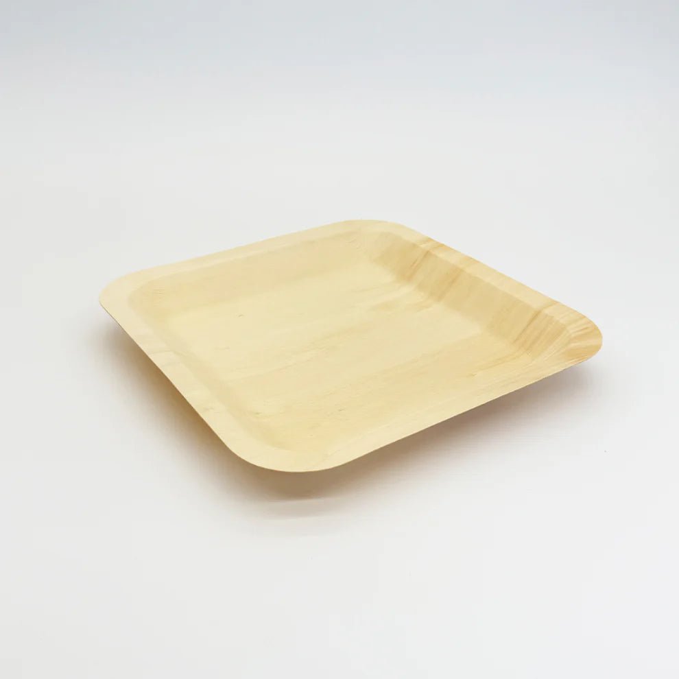 8"x8" Square Wooden Plate - Pick On Us, LLC