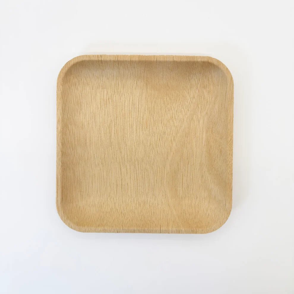 9"x 9" Signature Square Wooden Plate - Pick On Us, LLC