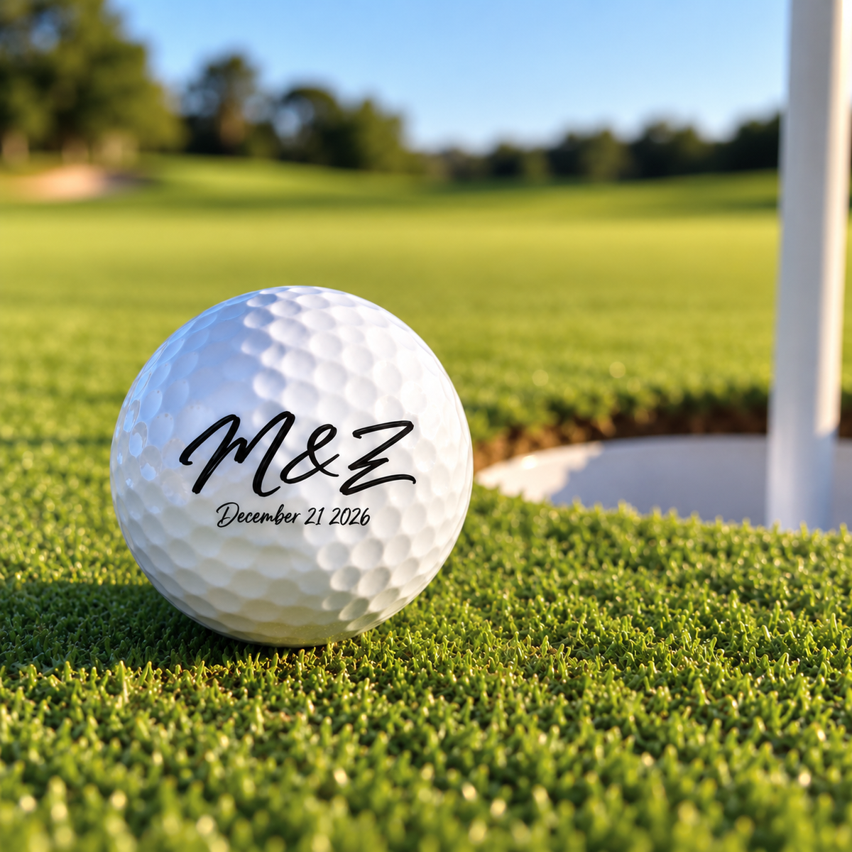 Custom Golf Balls – Personalized with Two Logos or Design