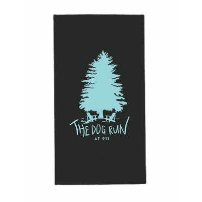 Custom Paper Guest Towels - Black Luxury Linen Like