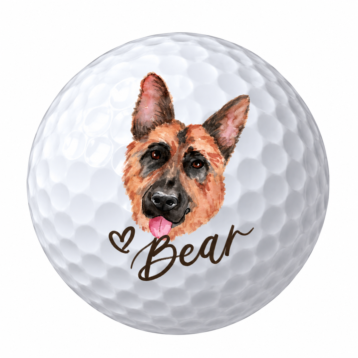 Custom Golf Balls – Personalized with Two Logos or Design