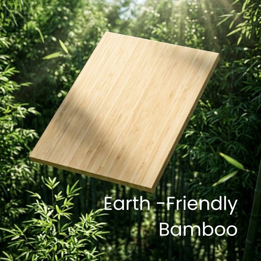 Custom Bamboo Sign - 4 x 6 Inch - Double Sided Printing - Pick On Us, LLC