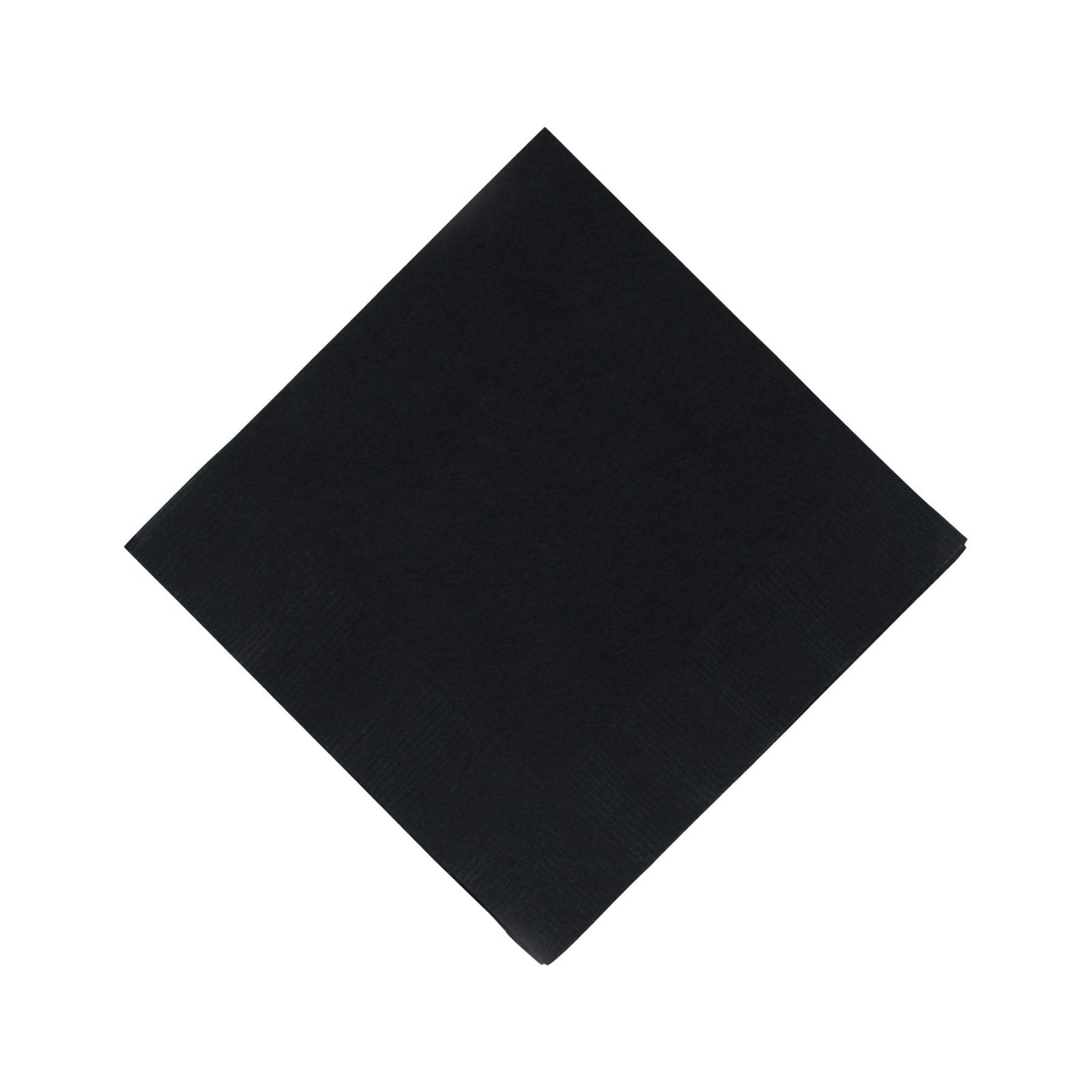 Custom Cocktail Napkins - Black - Pick On Us, LLC