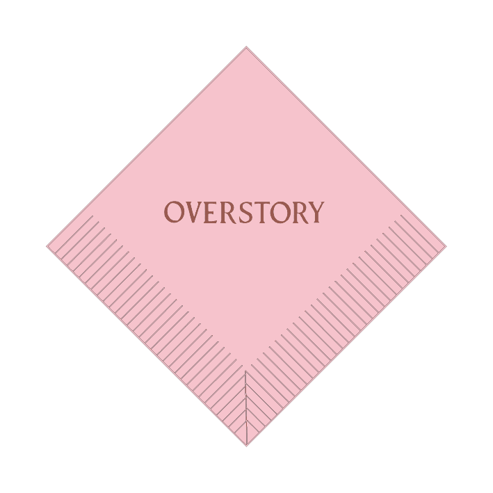 Custom Cocktail Napkins - Classic Pink - Pick On Us, LLC