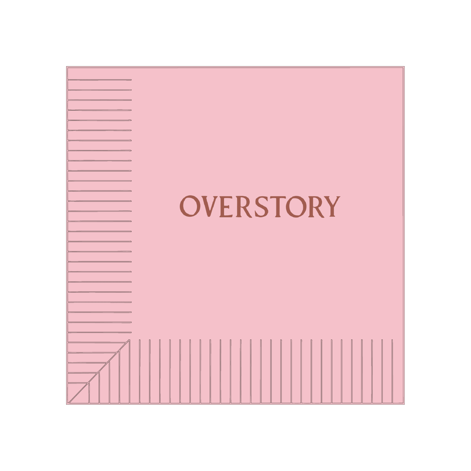 Custom Cocktail Napkins - Classic Pink - Pick On Us, LLC
