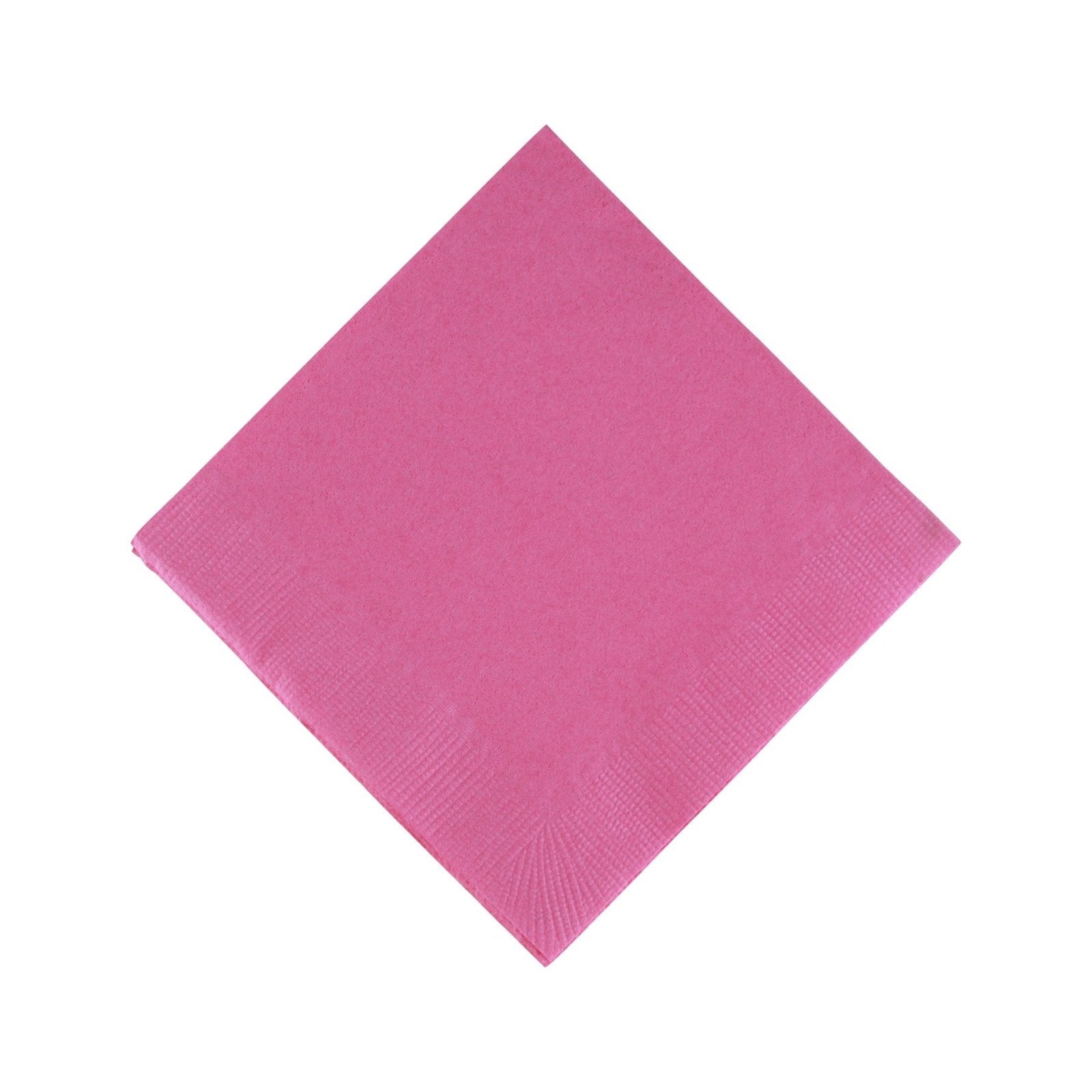 Custom Cocktail Napkins - Classic Pink - Pick On Us, LLC