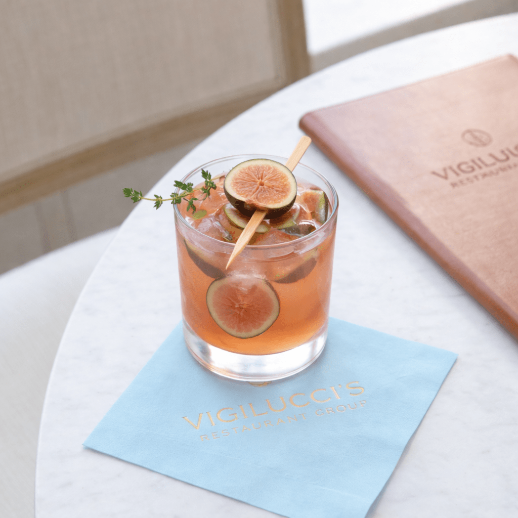 Custom Cocktail Napkins - Pastel Blue - Pick On Us, LLC