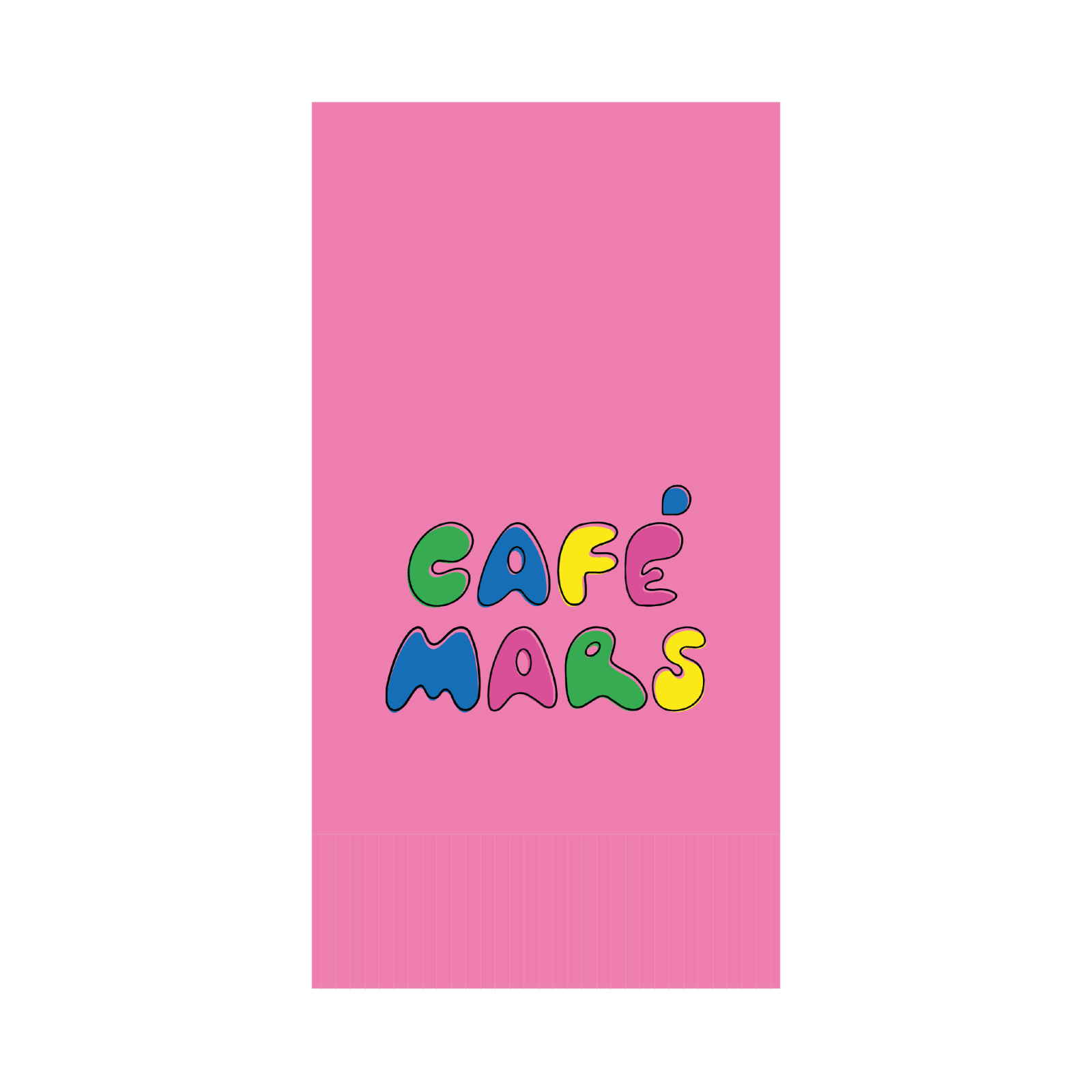 Custom Dinner Napkins - Candy Pink - Pick On Us, LLC