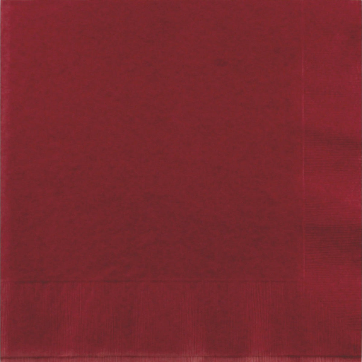 Custom Premium 3-Ply Paper Dinner Napkins - Burgundy - Pick On Us, LLC