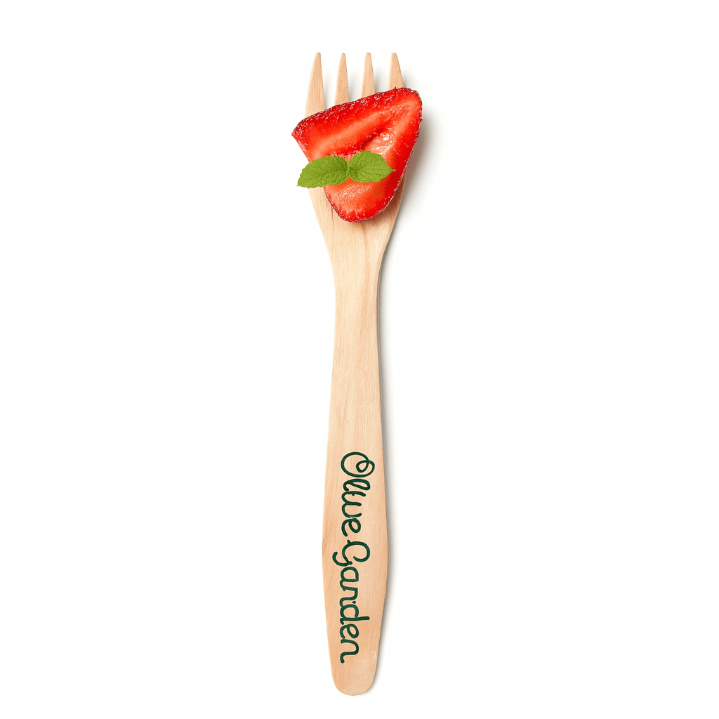 Custom Wooden Forks - 6 Inch - Pick On Us, LLC