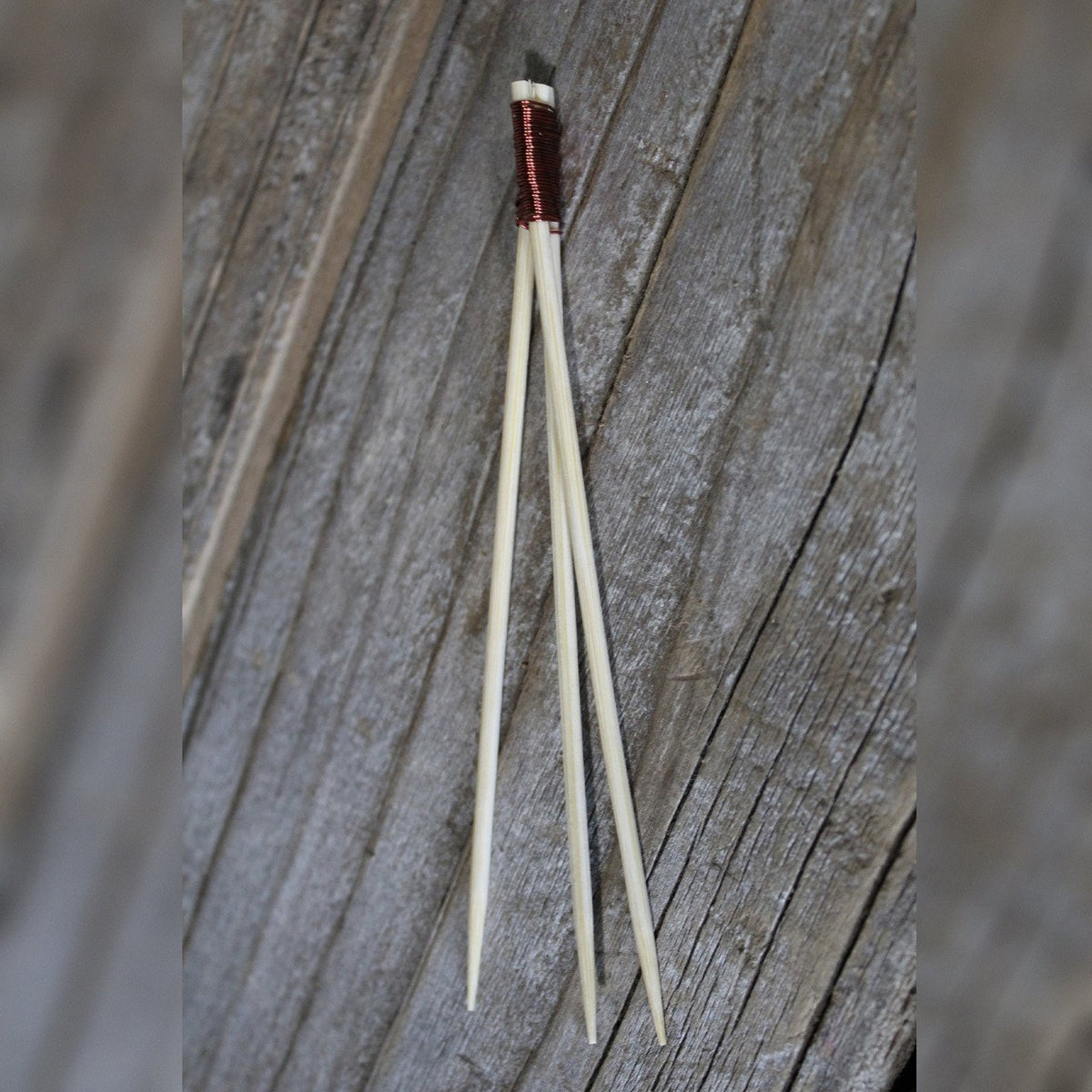 3.5 Inch Bamboo Trident Pick - Pick On Us, LLC