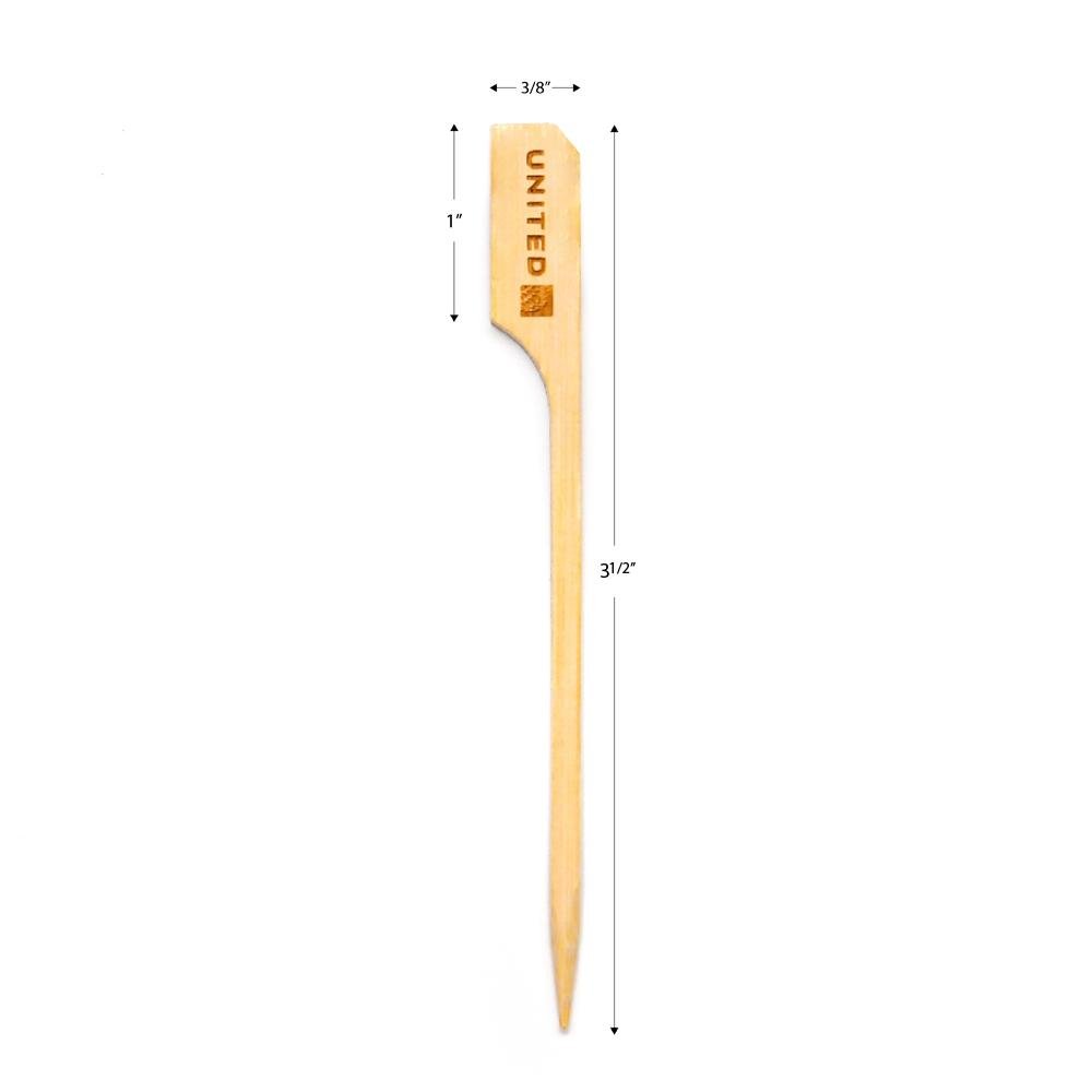 3.5 Inch Custom Toothpicks - Boat Oar Picks - Pick On Us, LLC