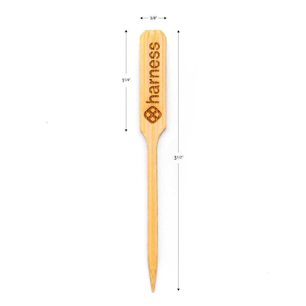3.5 inch Custom Toothpicks - Paddle Picks - Pick On Us, LLC