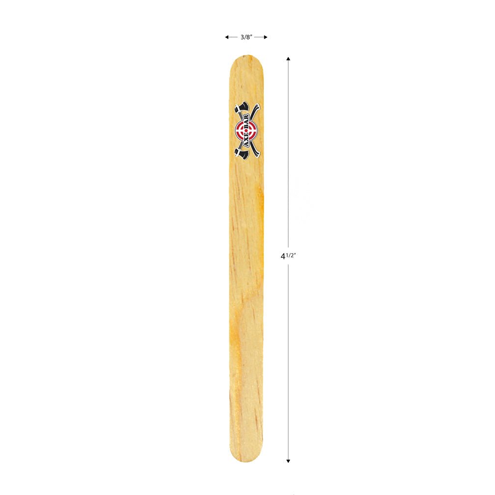 4.5 inch Custom Popsicle Sticks - Pick On Us, LLC