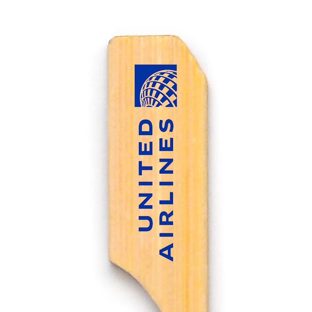 4.75 Inch Bulk Custom Toothpicks - Boat Oar Picks - Color Printing - Pick On Us, LLC