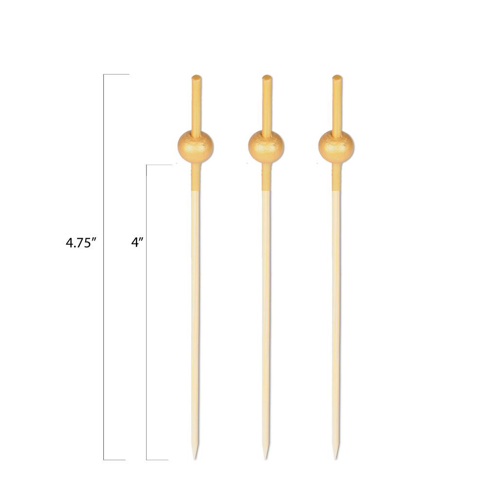4.75 inch Colorful Beaded Picks - Pick On Us, LLC