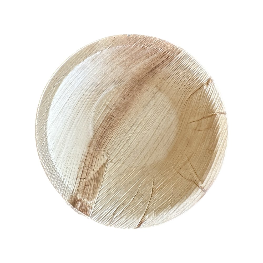 5 Inch Palm Leaf Deep Round Bowl - 10oz - Pick On Us, LLC