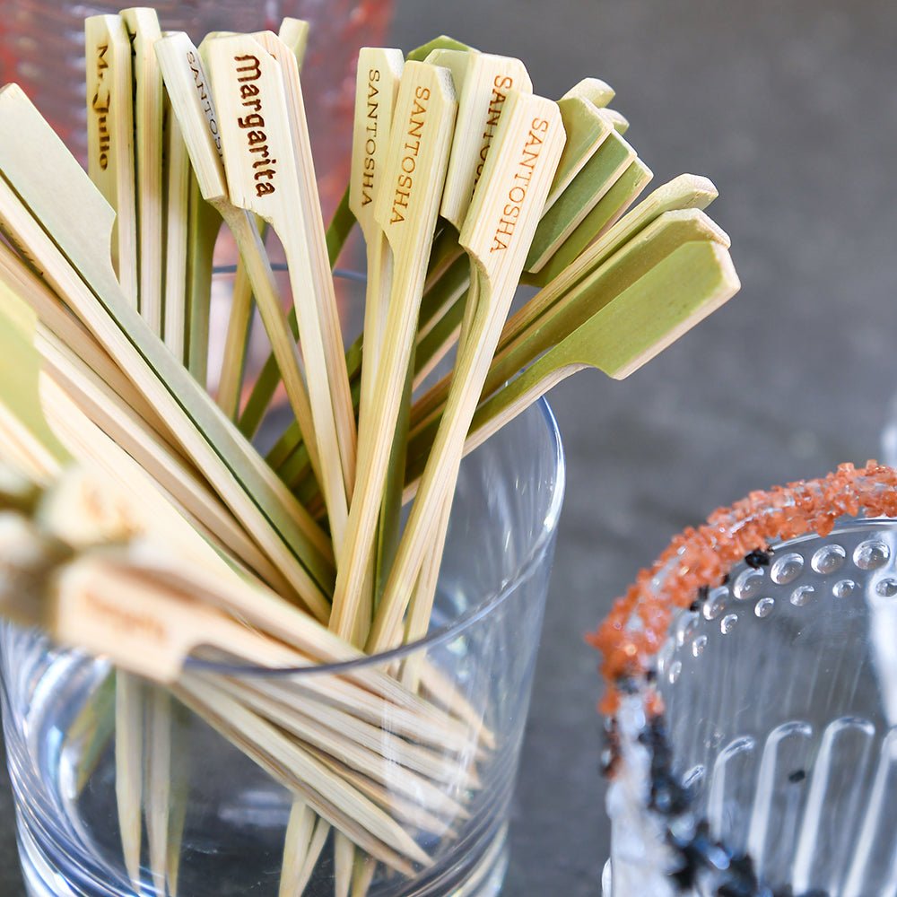 6 Inch Custom Skewers - Boat Oar Picks - Pick On Us, LLC