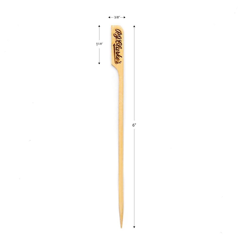 6 Inch Custom Skewers - Boat Oar Picks - Pick On Us, LLC