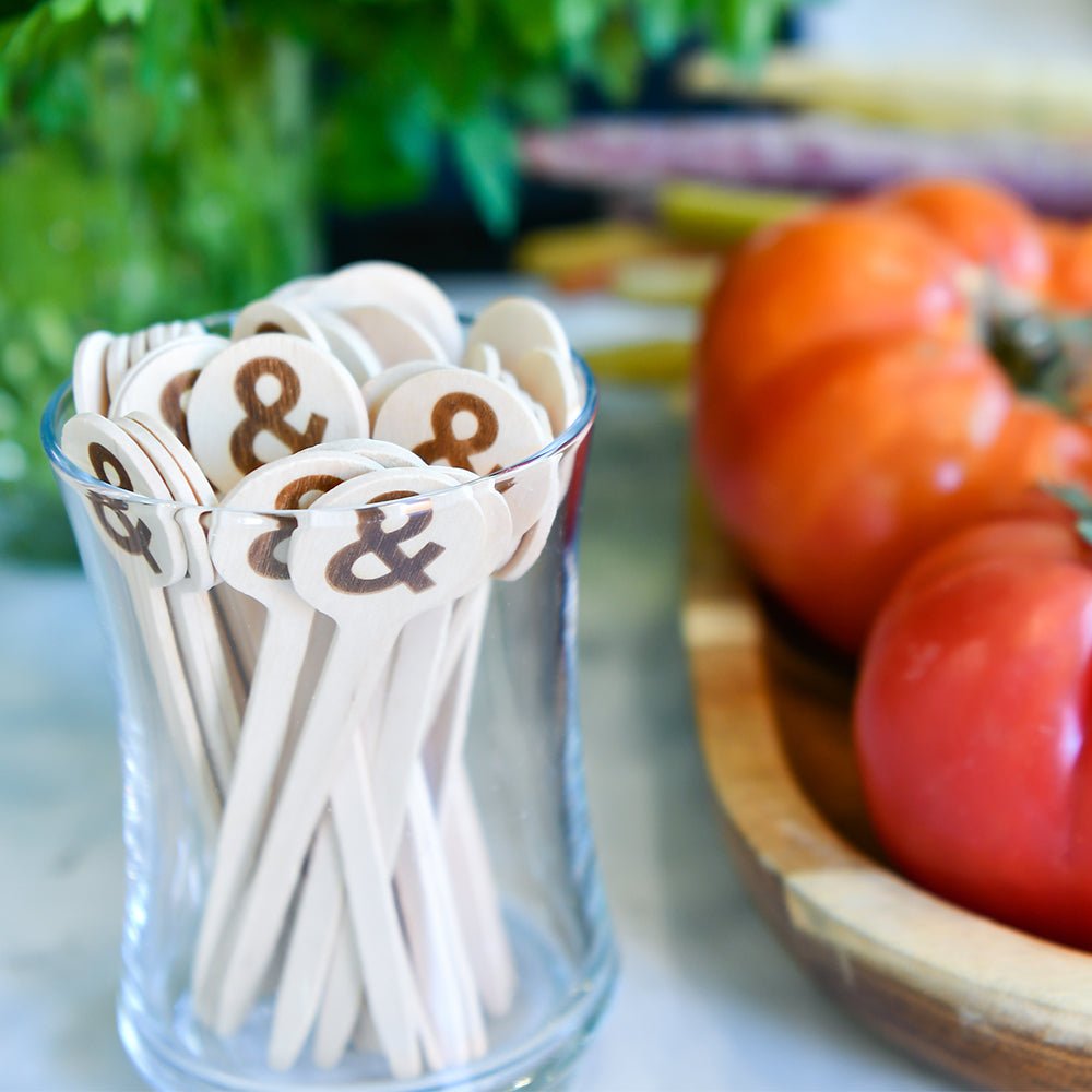 6 inch Custom Skewers - Round Top - Pick On Us, LLC