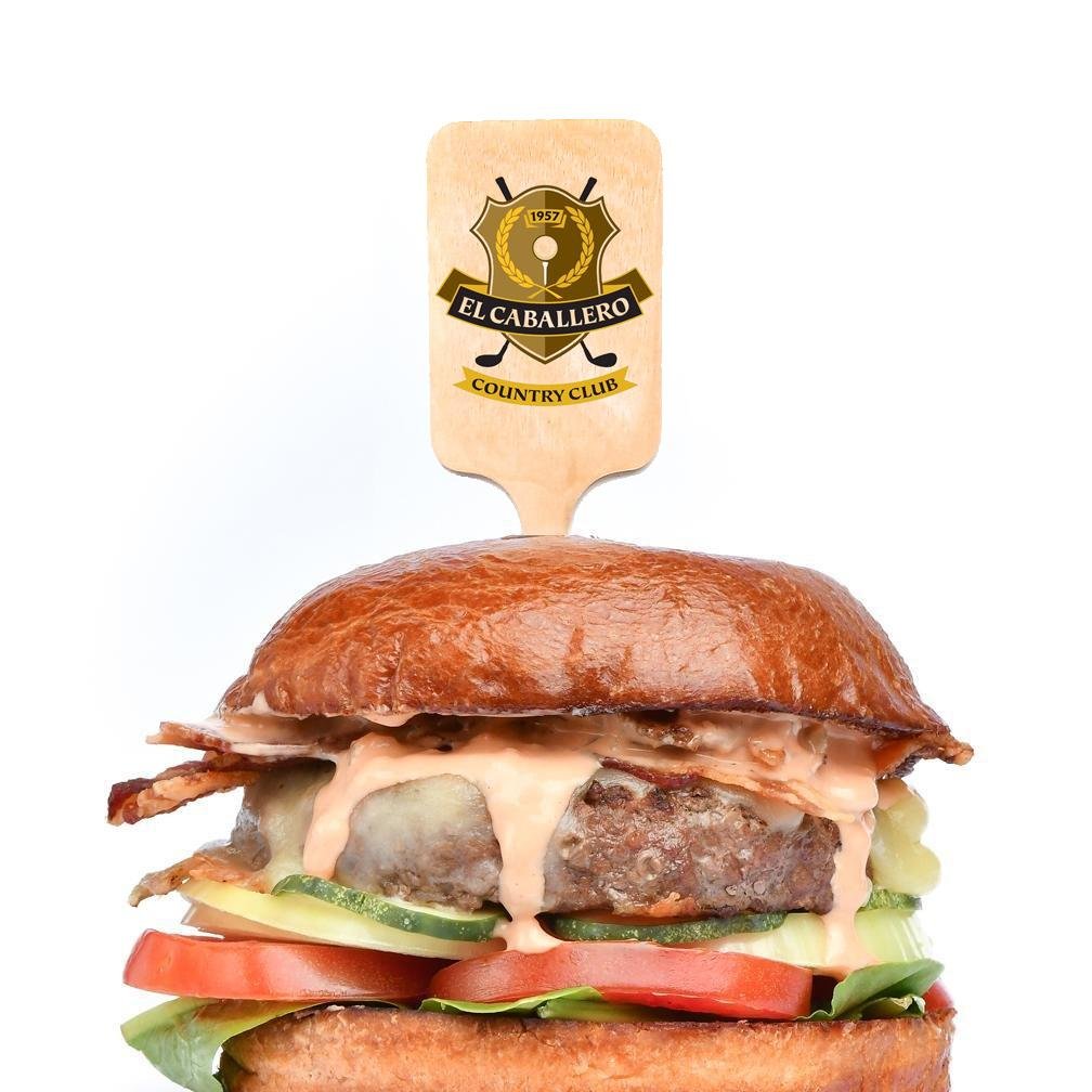 6.25 inch Custom Skewers - Rectangle Top - Color Printing - Pick On Us, LLC