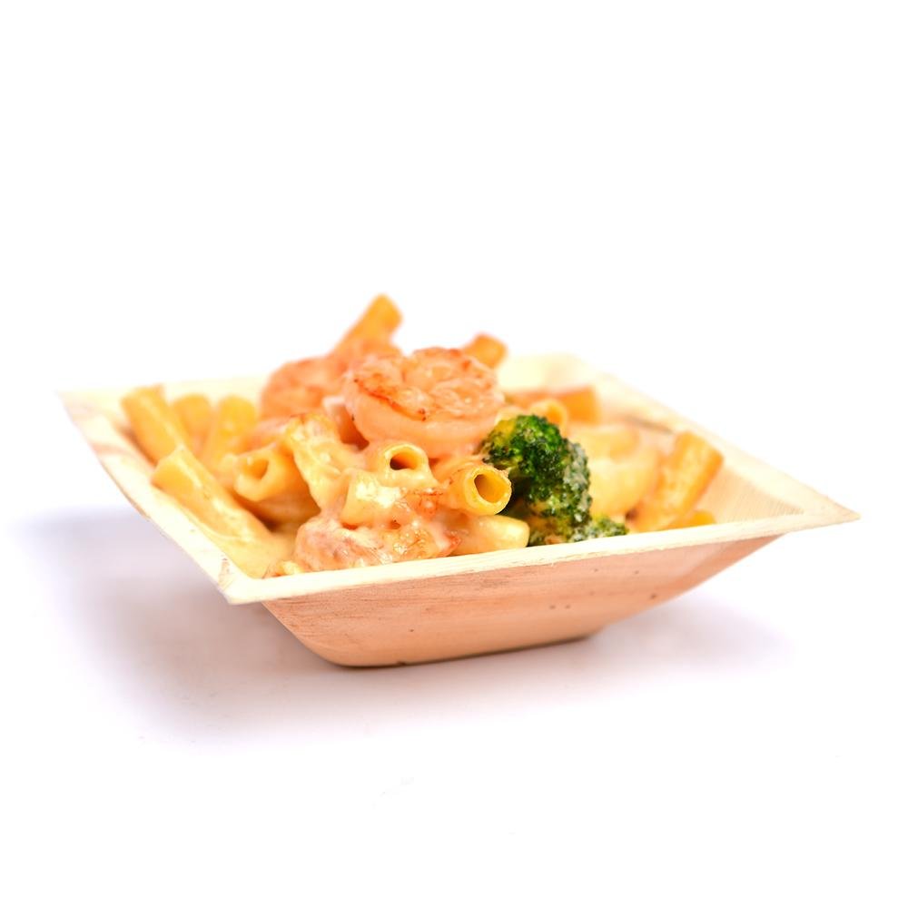 6.5 Inch Deep Pyramid Bowls- Palm Leaf - Pick On Us, LLC