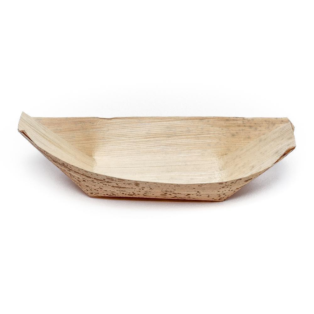 Bamboo Food Boat - 8.3 Inch - Pick On Us, LLC
