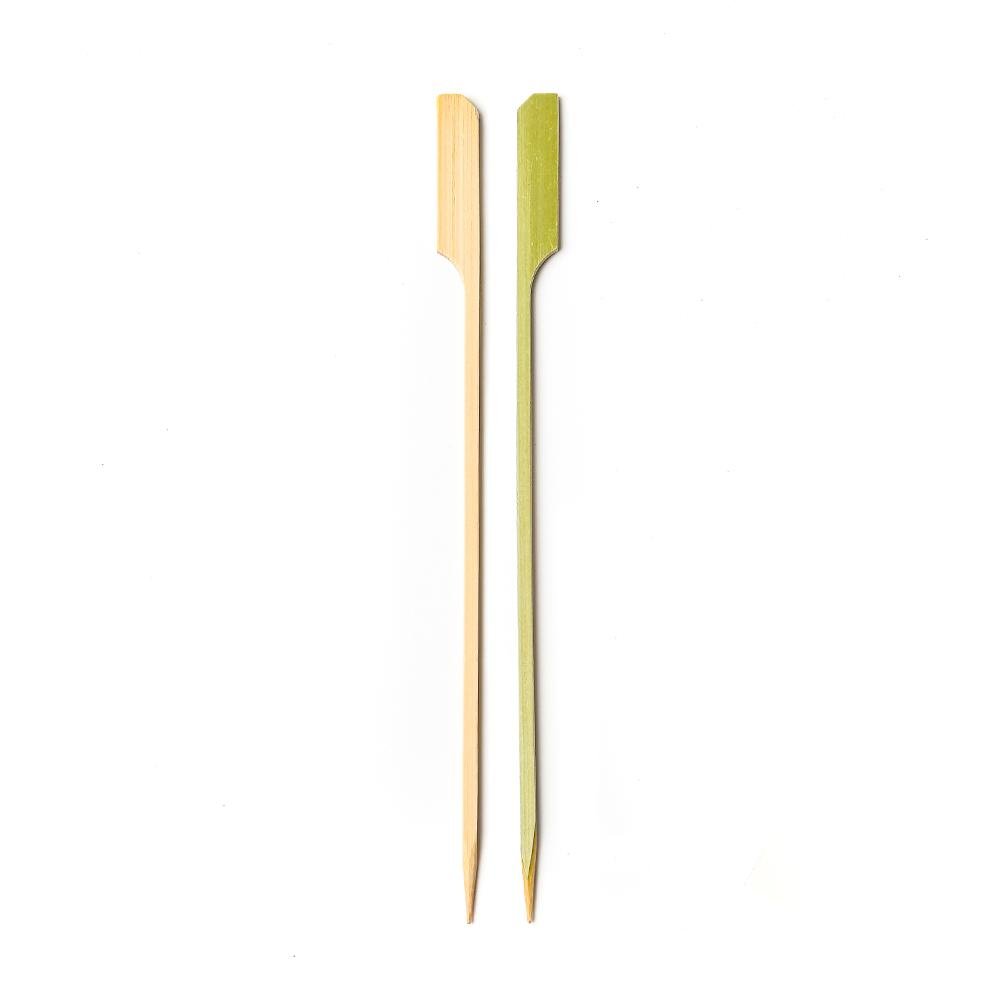 Bamboo Paddle Skewers - Boat Oar Picks - 6 Inch - Pick On Us, LLC