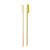 Bamboo Paddle Skewers - Boat Oar Picks - 7 Inch - tapered point - Pick On Us, LLC