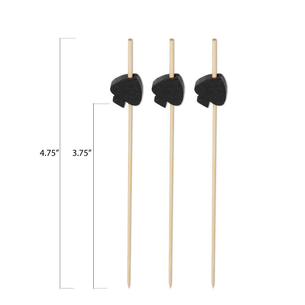 Black Spade Picks - 4.75 Inch - Pick On Us, LLC