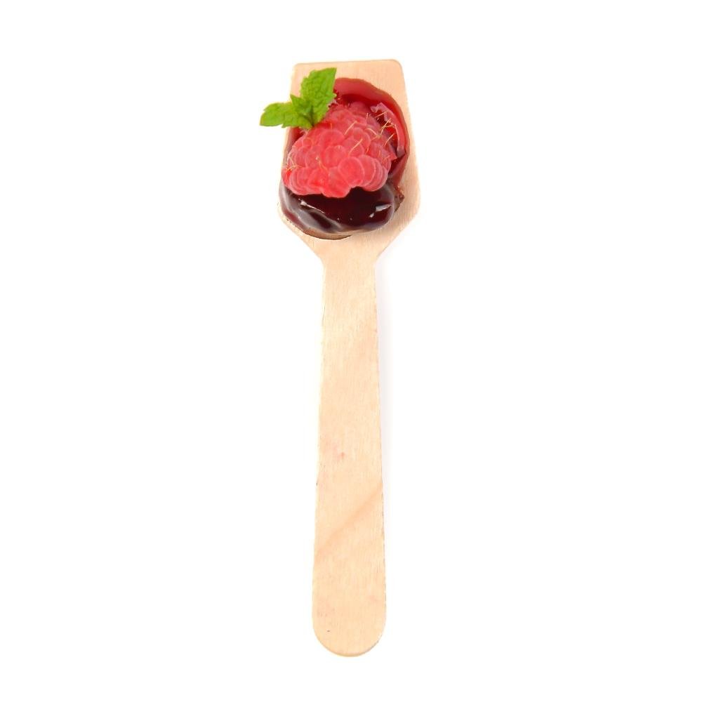 Custom Wood Tasting Spatulas - 4 inch - Pick On Us, LLC