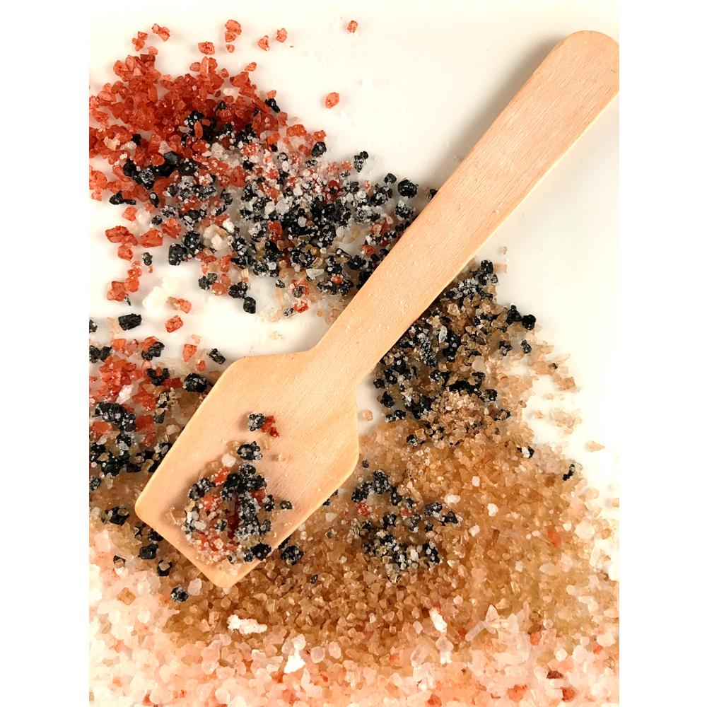 Custom Wood Tasting Spatulas - 4 inch - Pick On Us, LLC