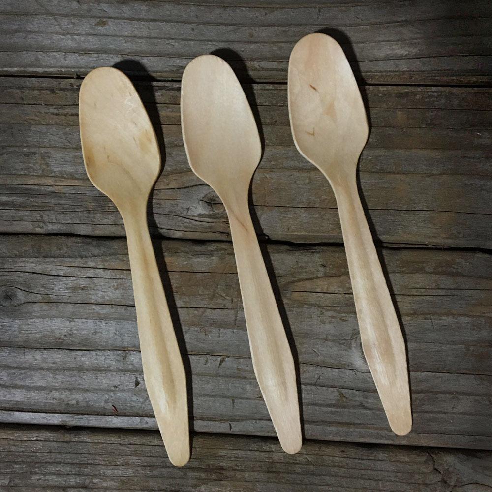 Custom Wooden Spoons - 6 Inch - Pick On Us, LLC