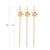 Gold Star Toothpicks - 4.75 Inch - Pick On Us, LLC