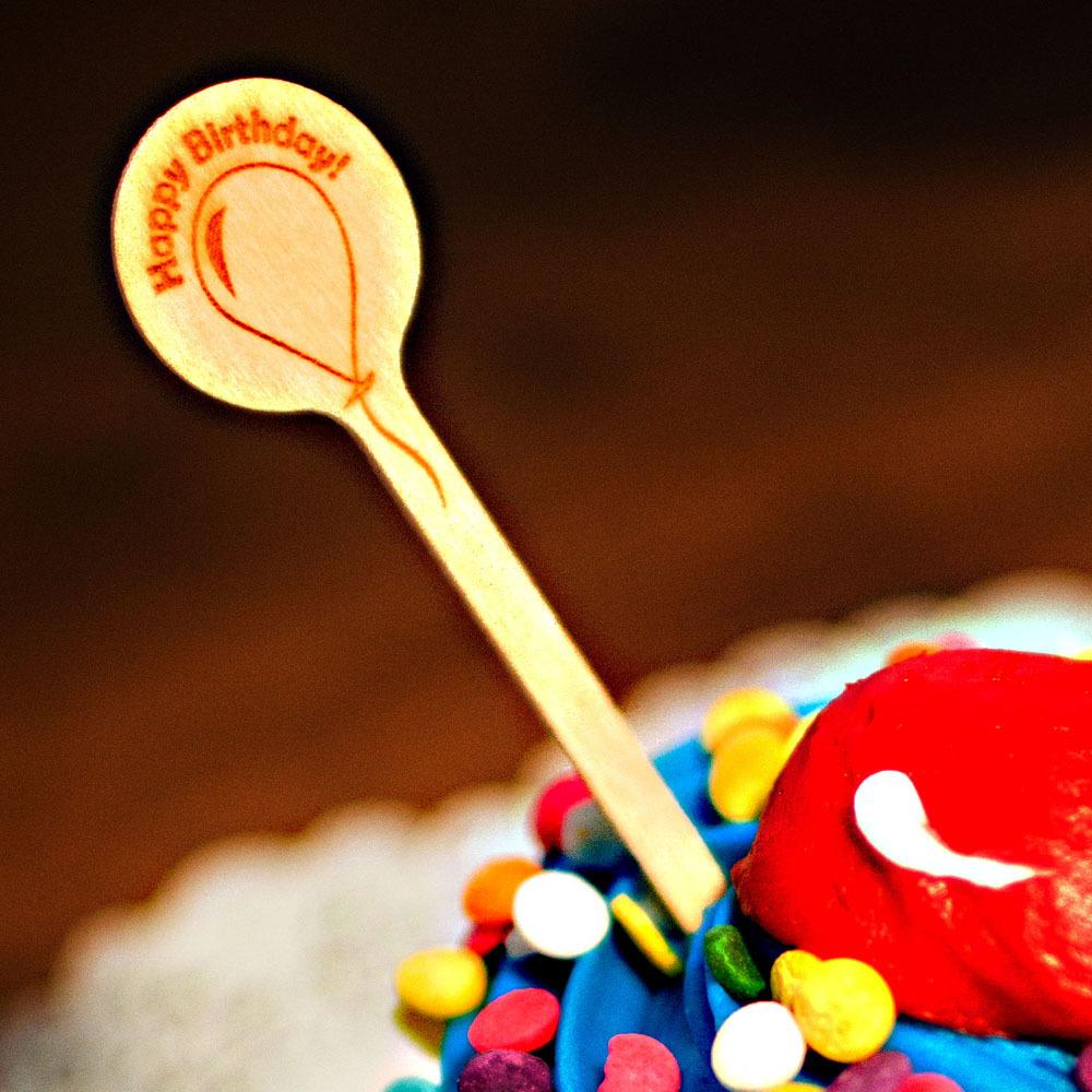 Happy Birthday - 4 inch - Pick On Us, LLC