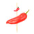 Hot Pepper Picks - 4.75 inch - Pick On Us, LLC