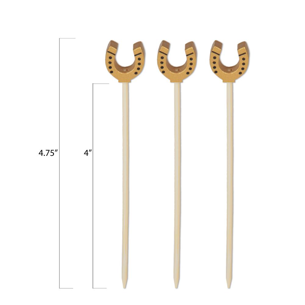 Lucky Horseshoe Picks - 4.75 inch - Pick On Us, LLC